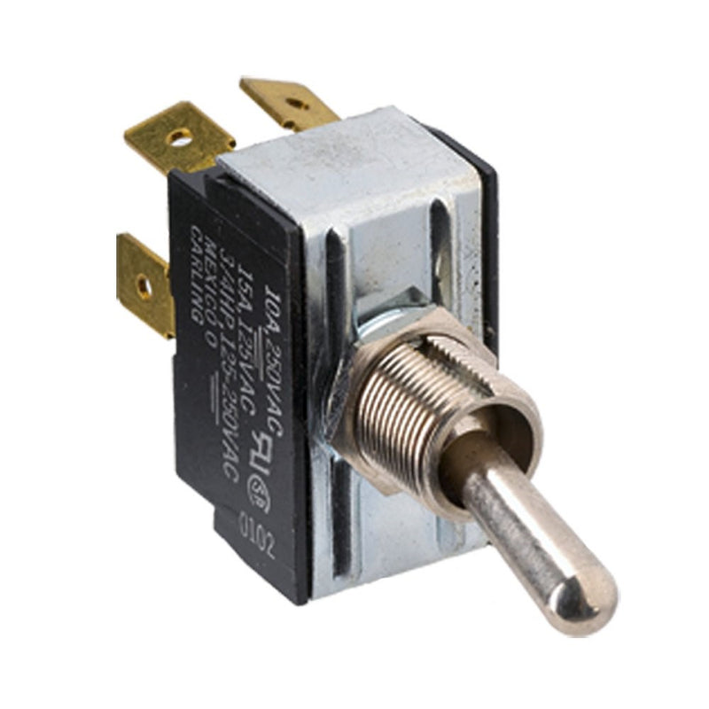 Paneltronics Switch DPDT Metal Bat Handle On/Off/On Toggle