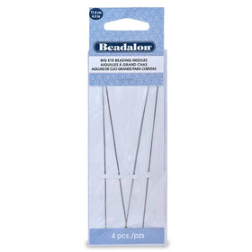 Beadalon Big Eye Needles 4.5-Inch 4 Pieces