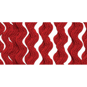 Wrights 117-400-065 Polyester Baby Rick Rack Utility Trim, Red, 4-Yard