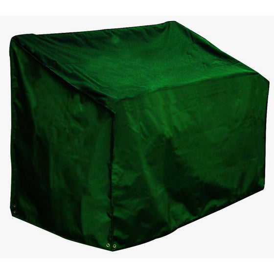 Bosmere C615 4-Seat Bench Cover, 76" Long x 26" Deep x 35" High Back x 25" Front, Green