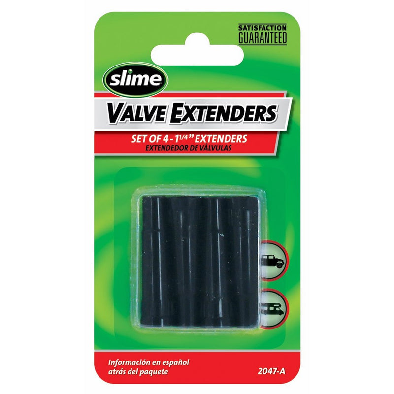 Slime 2047-A Plastic Valve Extenders, 1-1/4