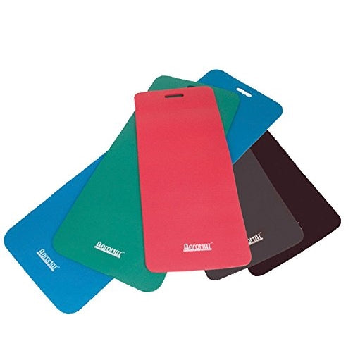 Aeromat 1290471 Workout Mat with Handle, Cell Foam, 24" x 72" x 1/2" Size, Blue