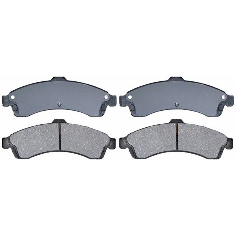 ACDelco 14D882CH Advantage Ceramic Front Disc Brake Pad Set with Hardware