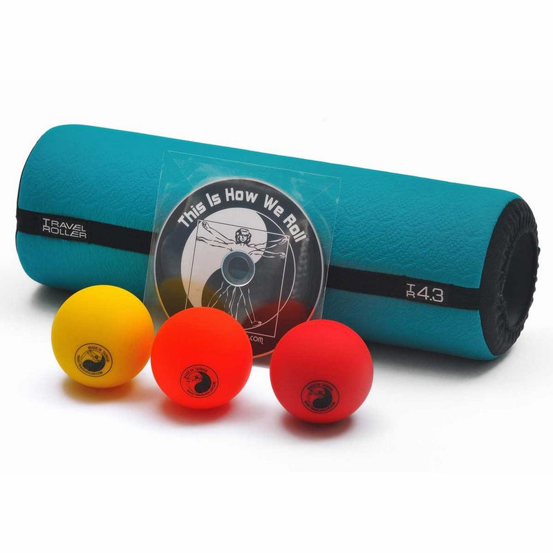 Travel Roller Acupressure Kit-Blue