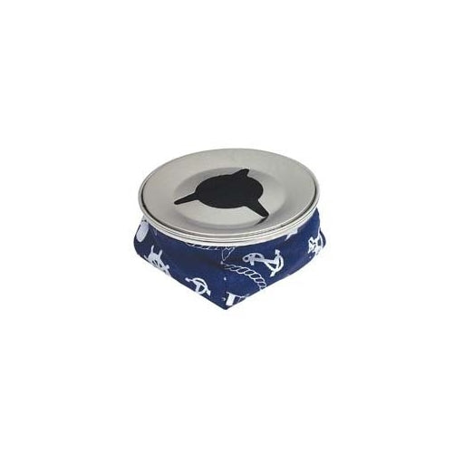 Amarine-made Stainless Windproof Bean Bag Ashtray, Blue or Red (Blue)