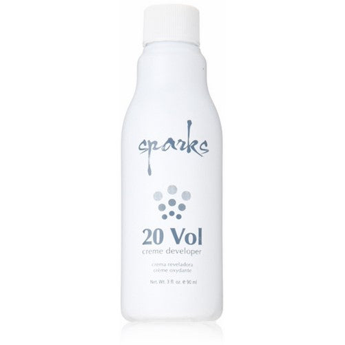 Sparks 20 Vol Creme Developer, 3 oz/90 ml