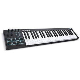 Alesis V49 | 49-Key USB MIDI Keyboard & Drum Pad Controller (8 Pads/4 Knobs/4 Buttons)