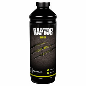 U-Pol Products 0822 RAPTOR Black Truck Bed Liner Bottle - 750ml