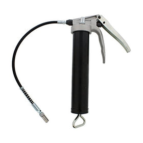 ABN Pistol Grease Gun -8,000 PSI, 18-inch Hose, 6 ½" Inch Rigid Spout