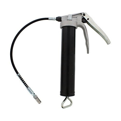 ABN Pistol Grease Gun -8,000 PSI, 18-inch Hose, 6 ½" Inch Rigid Spout