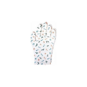 Earth Therapeutics Moisturizing Hand Gloves Garden Print -- 1 Pair