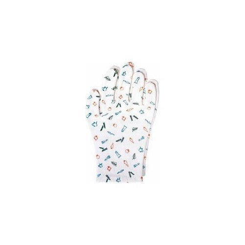 Earth Therapeutics Moisturizing Hand Gloves Garden Print -- 1 Pair