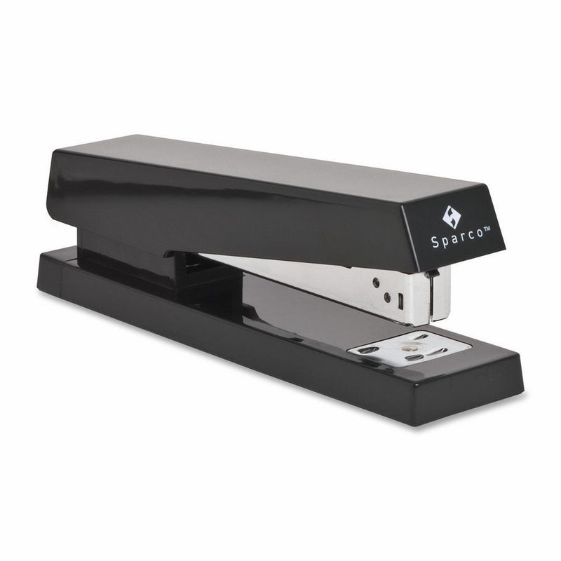 Sparco Full-Strip Stapler, Desktop, Standard Staples, 210 Capacity, BK (SPR01317)
