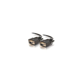 C2G / Cables To Go 52037 DB9 F/F Serial RS232 Cable (15 Feet, Black)