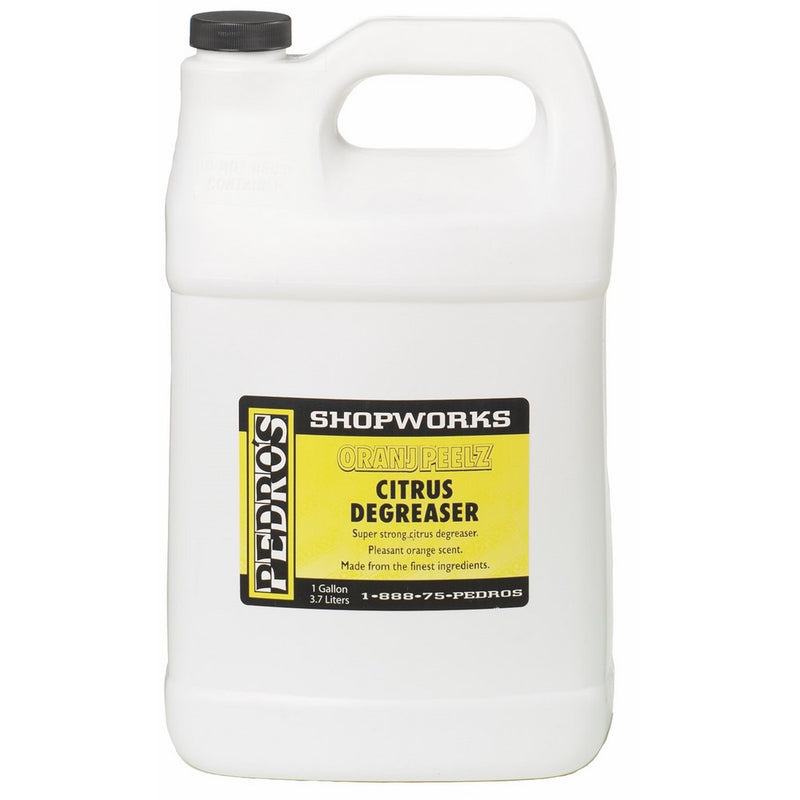 Pedro's Oranj Peelz Citrus Bicycle Degreaser (1-Gallon Refill)