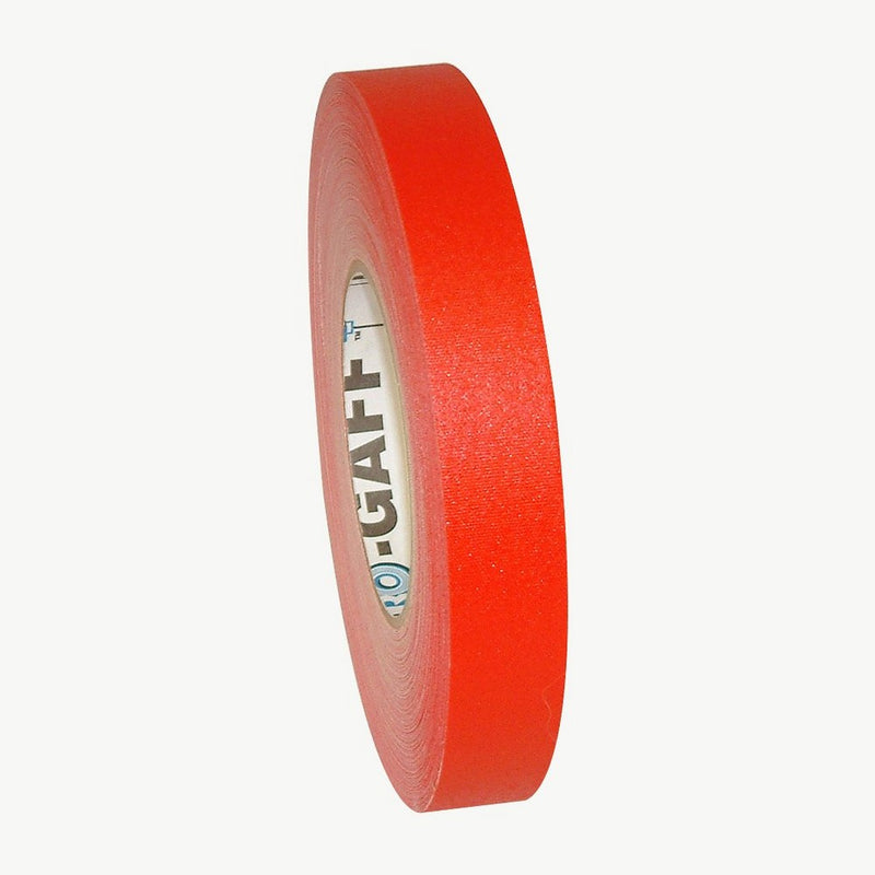 Pro Tapes Pro-Gaff/RD160 Gaffers Tape, 60 yd. Length x 1" Width, Red