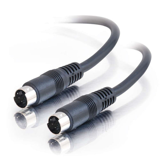 C2G 40918 Value Series S-Video Cable, Black (50 Feet, 15.24 Meters)