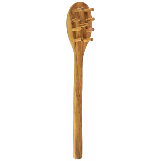 Eddingtons Italian Olive Wood Pasta Server and Spaghetti Tool