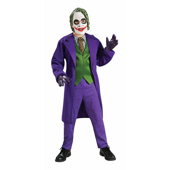 Batman The Dark Knight Deluxe The Joker Costume, Child's Large