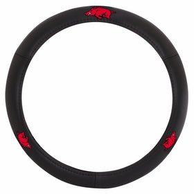 Pilot Alumni Group SWC-907 Leather Steering Wheel Cover (Collegiate Arkansas Razorbacks)