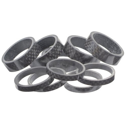 Avenir Spacers 1-1/8" x 10mm Carbon
