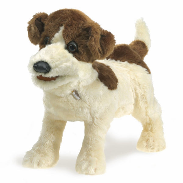 Folkmanis 2848 Jack Russell Terrier Hand Puppet, Smooth Coat