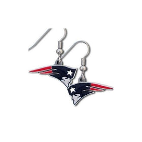 New England Patriots Dangle Earrings