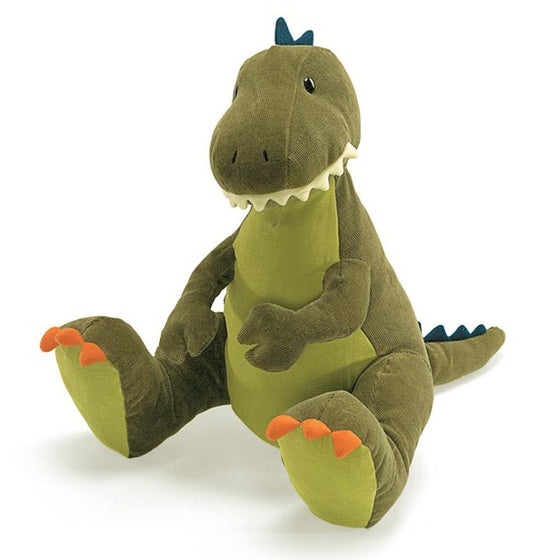 GUND Tristen T-Rex Dinosaur Stuffed Animal Plush, Green, 13"