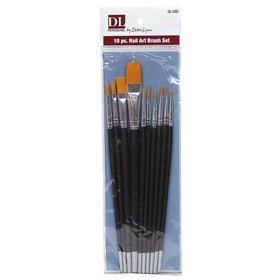 10 Piece Nail Art Brush Set