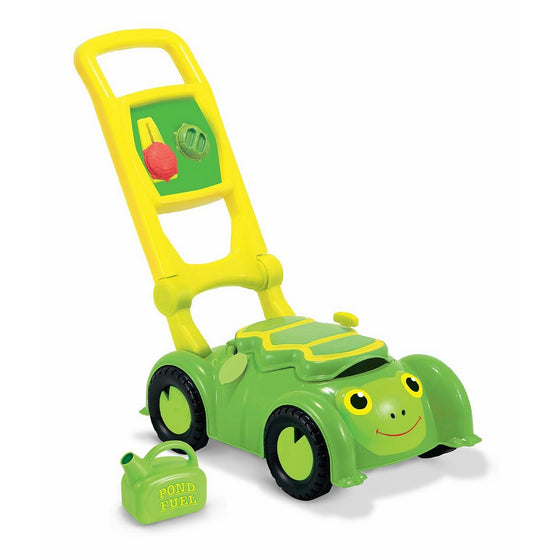 Melissa & Doug Sunny Patch Tootle Turtle Mower With Storage Compartment