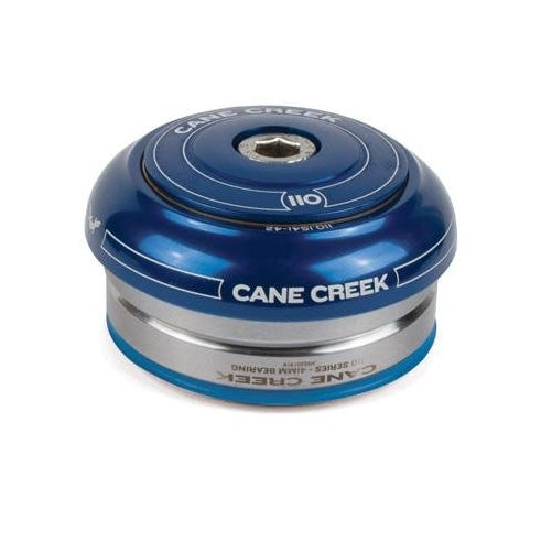 Cane Creek 110-Series Integrated Tall Cover Complete for 41mm Head Tube 1-1/8" Stem Clamp Diameter Blue