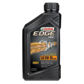 Castrol 06244 EDGE A3/B4 0W-30 Advanced Full Synthetic Motor Oil, 1 Quart, 6 Pack