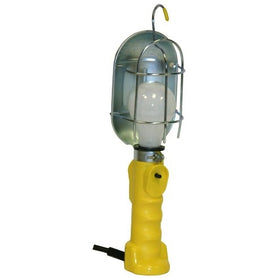 Bayco FL-407PDQ Professional Series Metal Shield Incandescent Utility Light with 16 Gauge Cord and Tool Tap