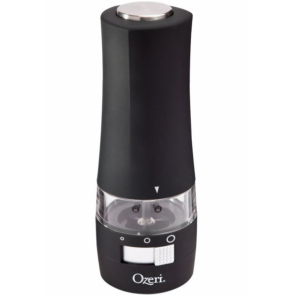 Ozeri Savore Soft Touch Electric Pepper Mill and Grinder