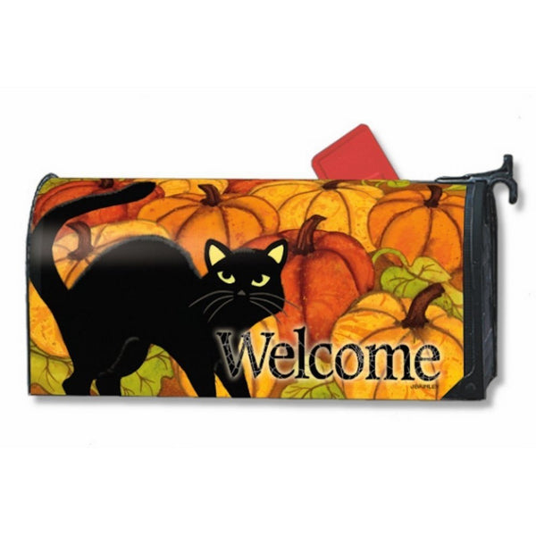 MailWraps Pumkin Patch Cat Mailbox Cover 02760