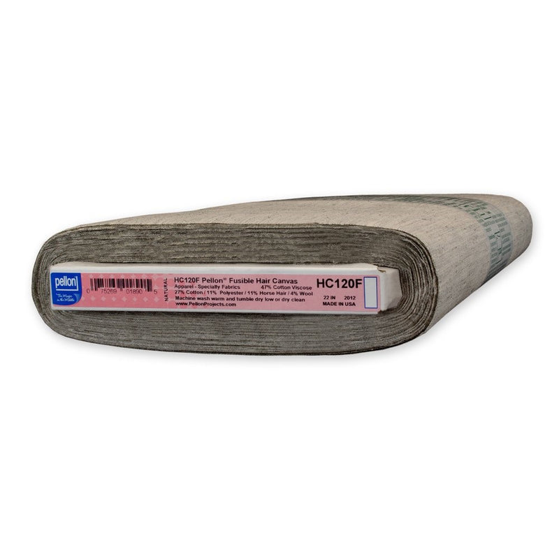 Pellon HC120F Fusible Hair Canvas -Natural - 22" x 10 yards