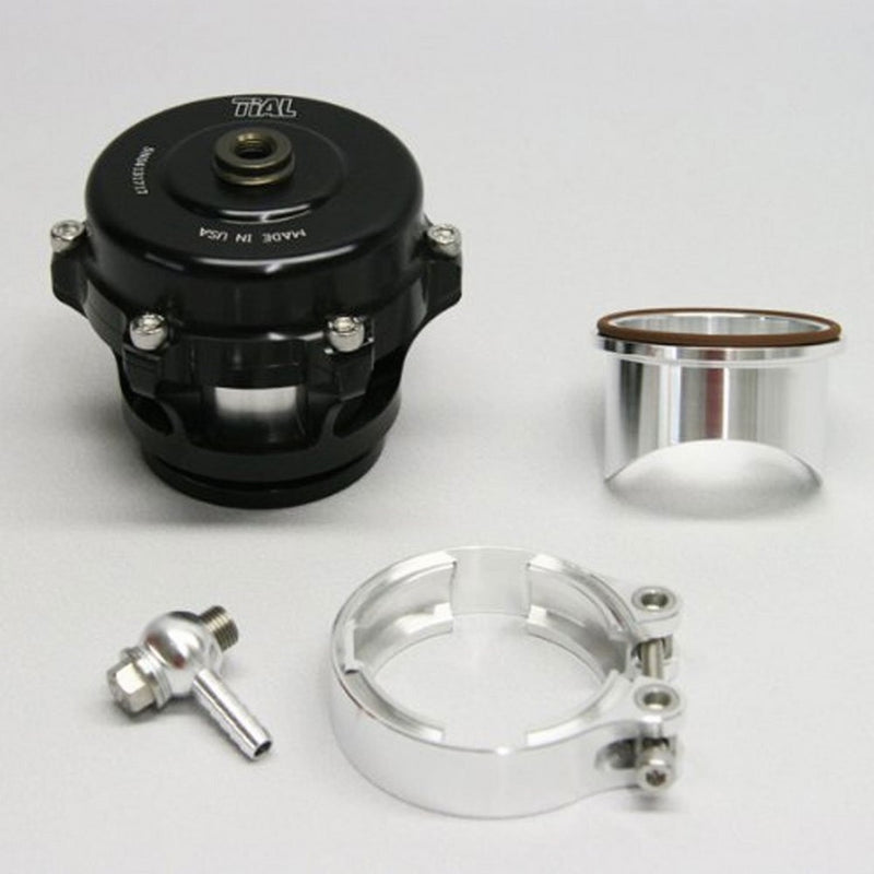 TiAL Q.11BK Q Series Blow Off Valve 50mm BOV Black 11 PSI Spring Aluminum Flange by TiAL Sport