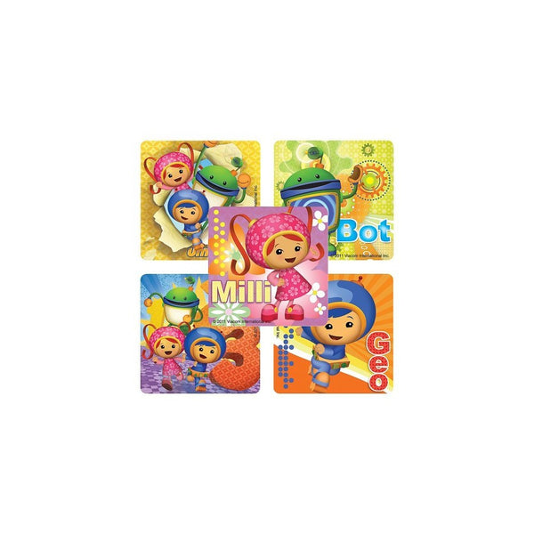 Team Umizoomi Stickers - 100 Per Pack