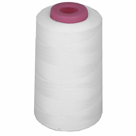 LA Linen Serger Cone Thread, 6000-Yard, White