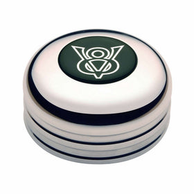GT Performance 11-1023 Standard Horn Button with V-8 Emblem