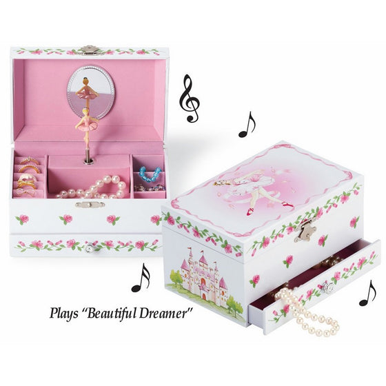 Ballerina Wind Up Musical Jewelry Box