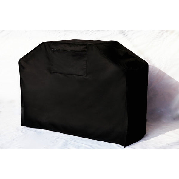 Garden Home Barbeque Grill Cover, Padded Handles, Helpful Air Vents, 58" L, Black