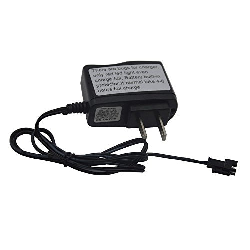 Blomiky 4.8V Charger Power Adapter for off-Road Rock through C181 C182 C185 RC Trucks and F1 RC Boat C181 Charger