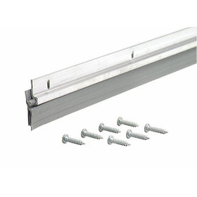M-D Building Products 5090 Triple Fin Door Sweep DV-1, 36-Inch, Silver