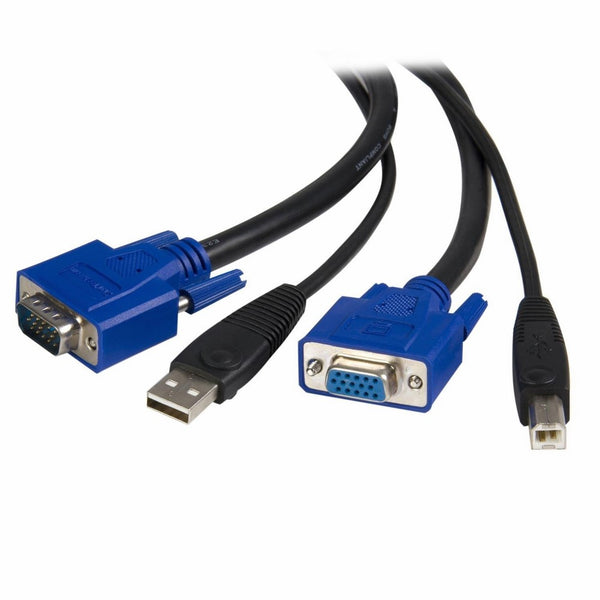 StarTech.com 2- Inch-1 Universal USB KVM Cable (SVUSB2N1_10)