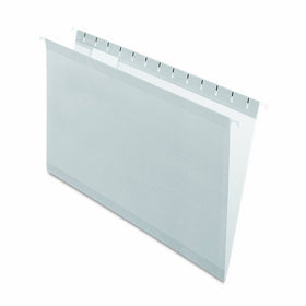Pendaflex Reinforced Hanging Folders, Legal Size, Gray, 1/5 Cut, 25/BX (04153 1/5 GRA)