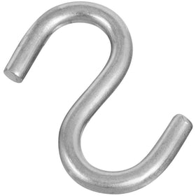 National Hardware N233-569 2078BC Open S Hook in Stainless Steel, 3"