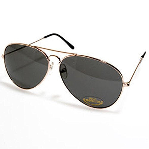 Dark Aviator Sunglasses