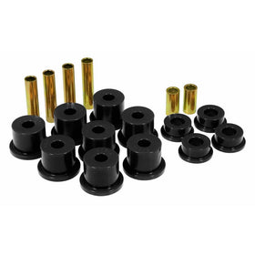 Prothane 6-1012-BL Black Front Spring Eye and Shackle Bushing Kit