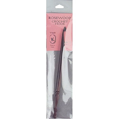 Rosewood Crochet Hook Size 10.5 (K) 6.5mm By The Package